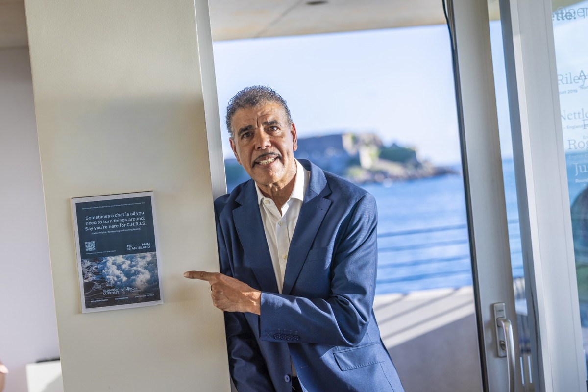 VisitGuernsey launches new men’s mental health initiative with Chris Kamara  