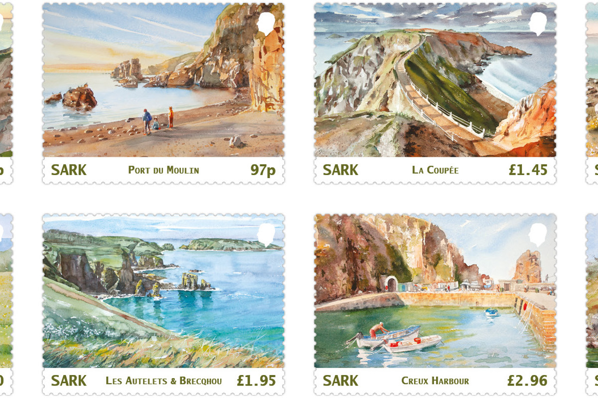 Sark Tourism celebrates the launch of new Sark commemorative stamps